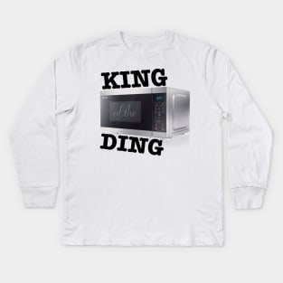 king of the ding Kids Long Sleeve T-Shirt